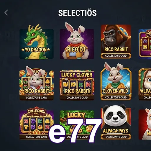 Login móvel rápido na e77