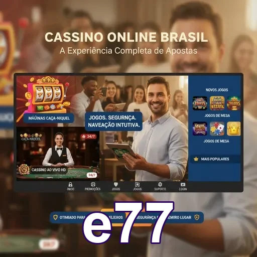 Ajuda oficial em conta e acesso no celular e77