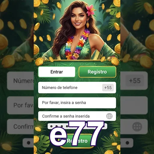 Suporte seguro no e77 pelo celular