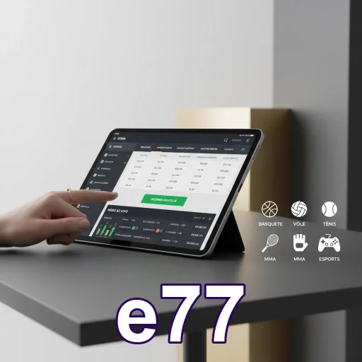 Acesso mobile do e77 em PWA iOS e Android